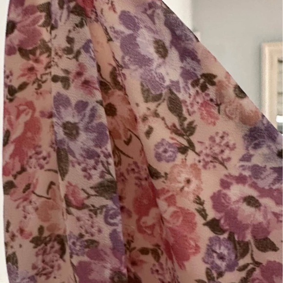 Windsor Pink and Purple Sweetheart Sundress - Picture 3 of 6